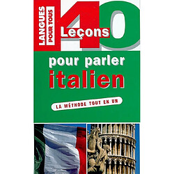 40 leçons pour parler l'italien