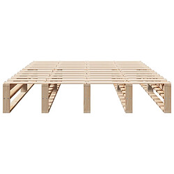 Acheter vidaXL Cadre de lit sans matelas 150x200 cm bois de pin massif