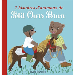 7 histoires d'animaux de Petit Ours Brun · Occasion Marie Aubinais - Hélène Serre - Danièle Bour