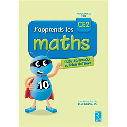 J'apprends les maths, CE2 : livre du maître du fichier de l'élève : programmes 2016 - Occasion