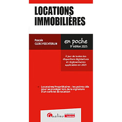 Locations immobilières 2025 Pascale Clerc-Foechterlin