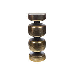 Amadeus Table d'appoint ronde - Dorée