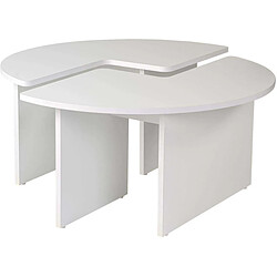 Hanah home table basse Moira - Blanc