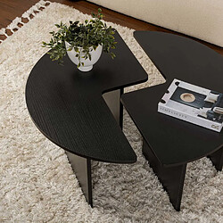 Avis Hanah home Table basse Moira - Noir