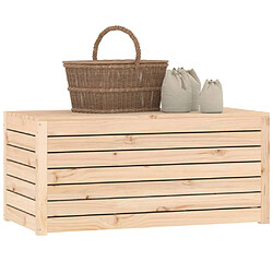 Acheter vidaXL Boîte de jardin 101x50,5x46,5 cm bois massif de pin