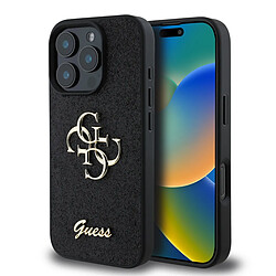 Guess Maroquinerie Guess Coque iPhone 16 Pro Max - Noir pas cher