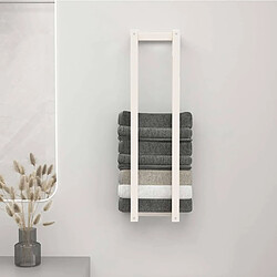 Avis vidaXL Porte-serviette en pin - 23x18x90 cm