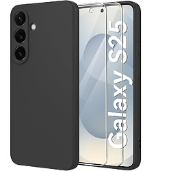 Little Boutik Coque Samsung Galaxy S25 Silicone Noir