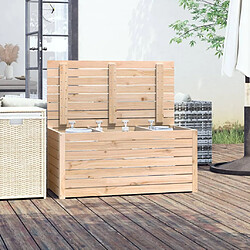 Avis vidaXL Boîte de jardin 101x50,5x46,5 cm bois massif de pin