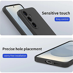 Little Boutik Coque Samsung Galaxy S25 Silicone Noir