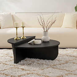 Table basse Hanah Home - Noir, Podium