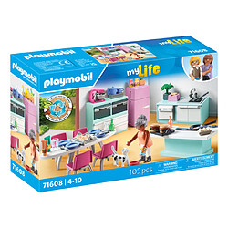 Playmobil 71078 Voiture Vintage Avec Couple - City Life - Avec Deux Personnages, Une Voiture Et Des Accessoires Voyage Dans Les Annees 50 Classic Car 50 S Des 4 Ans