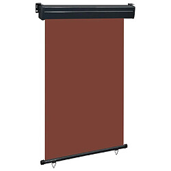 VidaXL Auvent Latéral Balcon 125x250 cm - Marron