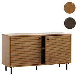 Mendler Commode design 4 tiroirs - Marron