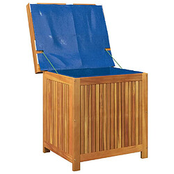 Acheter vidaXL Boîte à coussins d'extérieur 60x50x61 cm bois massif d'acacia