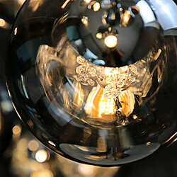 Acheter Zmh Lustre suspension LED verre - Gris