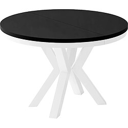 Wfl group table à manger ronde - Noir