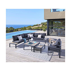 Salon de jardin d'angle Paradize Hespéride - 6 places