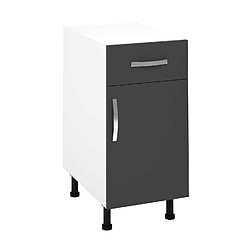 pegane Meuble armoire de cuisine - Gris