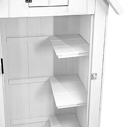 Acheter Monstershop Abri de Jardin Blanc