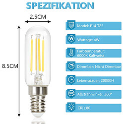 Zmh Ampoule LED E14 vintage - 4 W