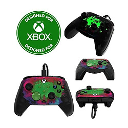 PDP Manette de jeu - MICROSOFT - REMATCH GLOW - Filaire - 8 pieds - Programmable