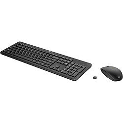 HP 1Y4D0UT Ensemble clavier et souris - Noir