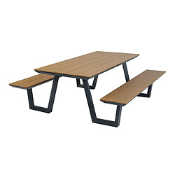 Axi House Axi Table de pique-nique Nori - Anthracite