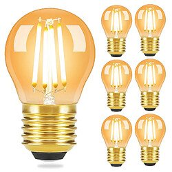 ZMH Ampoule LED Ampoule Retro Edison LED - G45 2700K E14/E27