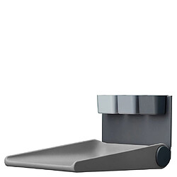 Leander Table à langer murale - Gris