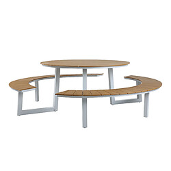 Axi House Axi Table de pique-nique Taco - Blanc