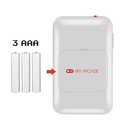 Acheter My arcade Console Go Gamer Portable avec 300 Jeux Rétro Intégrés et Écran Couleur Noir