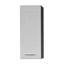 Epikasa - Armoire Murale Line Blanc 30x77x24 cm