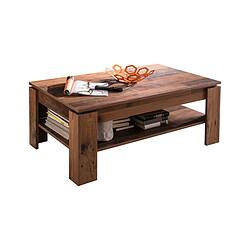 Epikasa Table Basse Indy - Bois/Marron