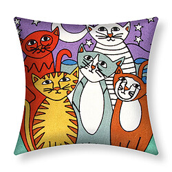 Avizar Lot de 2 housses coussin brodées - Art Lunelle-45x45cm