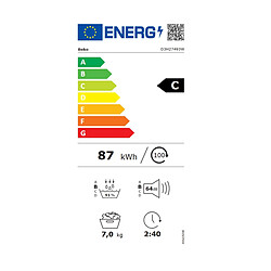 Beko D3H27493W pas cher