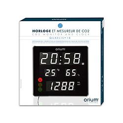 Avis Horloge capteur CO2 Quaelis 18 - Orium