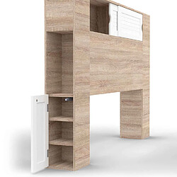 Idmarket TETE DE LIT 140 CM pas cher