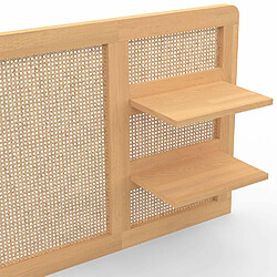 Idmarket Tête de lit EDHEN 240 cm étag. pas cher