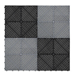 Monstershop Carrelage Ventilé Modulaire 3,2 x 6 M