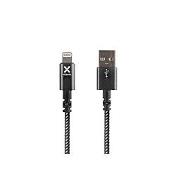 Xtorm Câble Lightning vers USB-A 2.4A Charge 12W et Synchronisation 480 Mbps 1m Noir