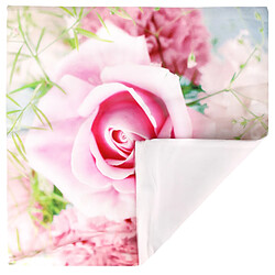 Acheter Lot de 2 Housses de Coussin AVIZAR - Motif Rose du Jardin