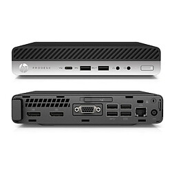 Hp Prodesk 600 G3 - noir et argent - Reconditionné