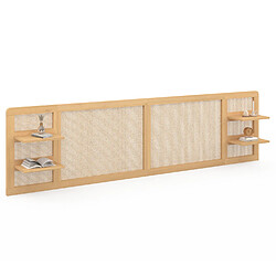 Idmarket Tête de lit EDHEN 240 cm étag.