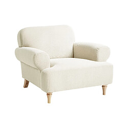 Beliani Fauteuil KIBERG Beige clair