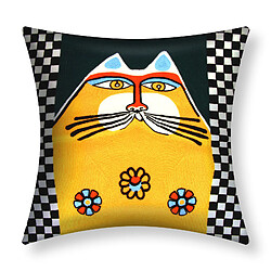 AVIZAR Housses de Coussin - Brodées Art Mystiel