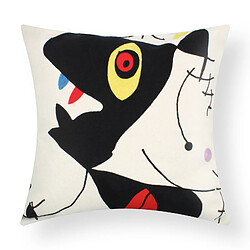 Avizar Lot de 2 Housses de coussin brodées - Art Aspea - 45x45cm