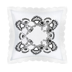 Lot de 2 Housses de Coussin AVIZAR - Broderie
