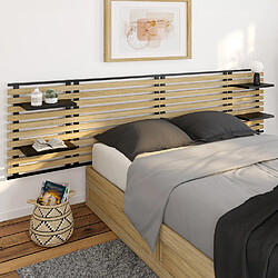 Idmarket Tete de lit DETROIT 240 CM