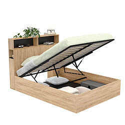 Idmarket Lit coffre double